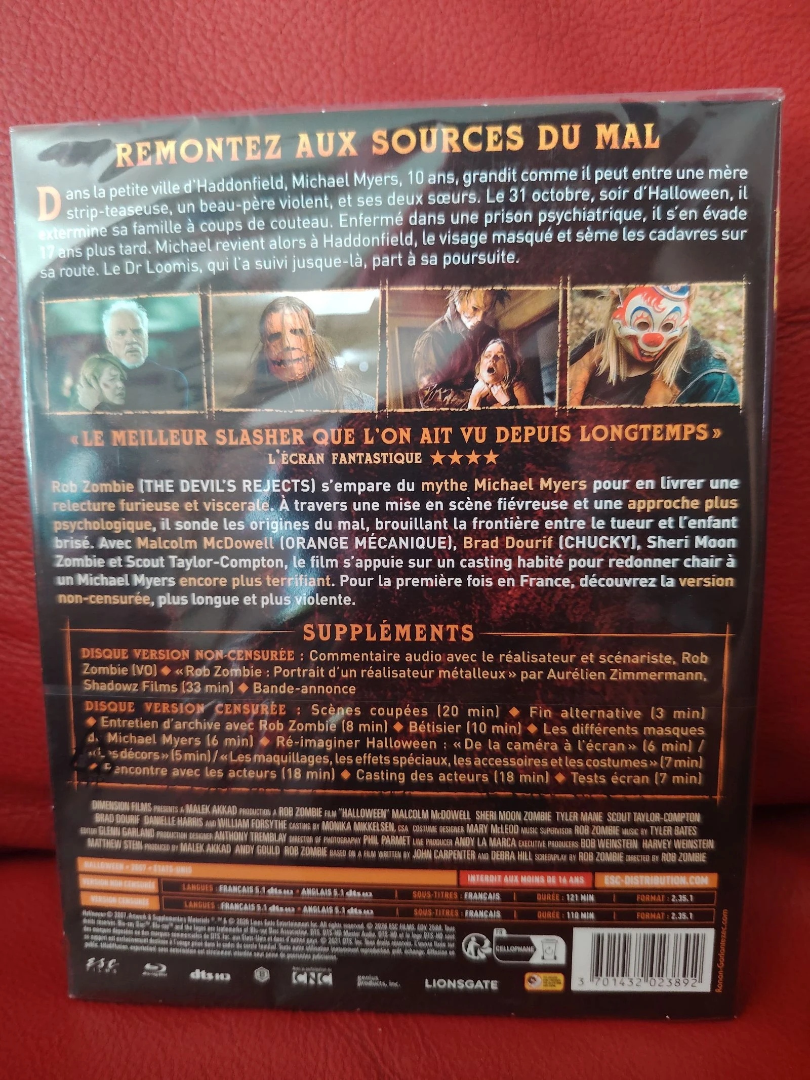 Halloween Rob Zombie Blu-ray – photo 2